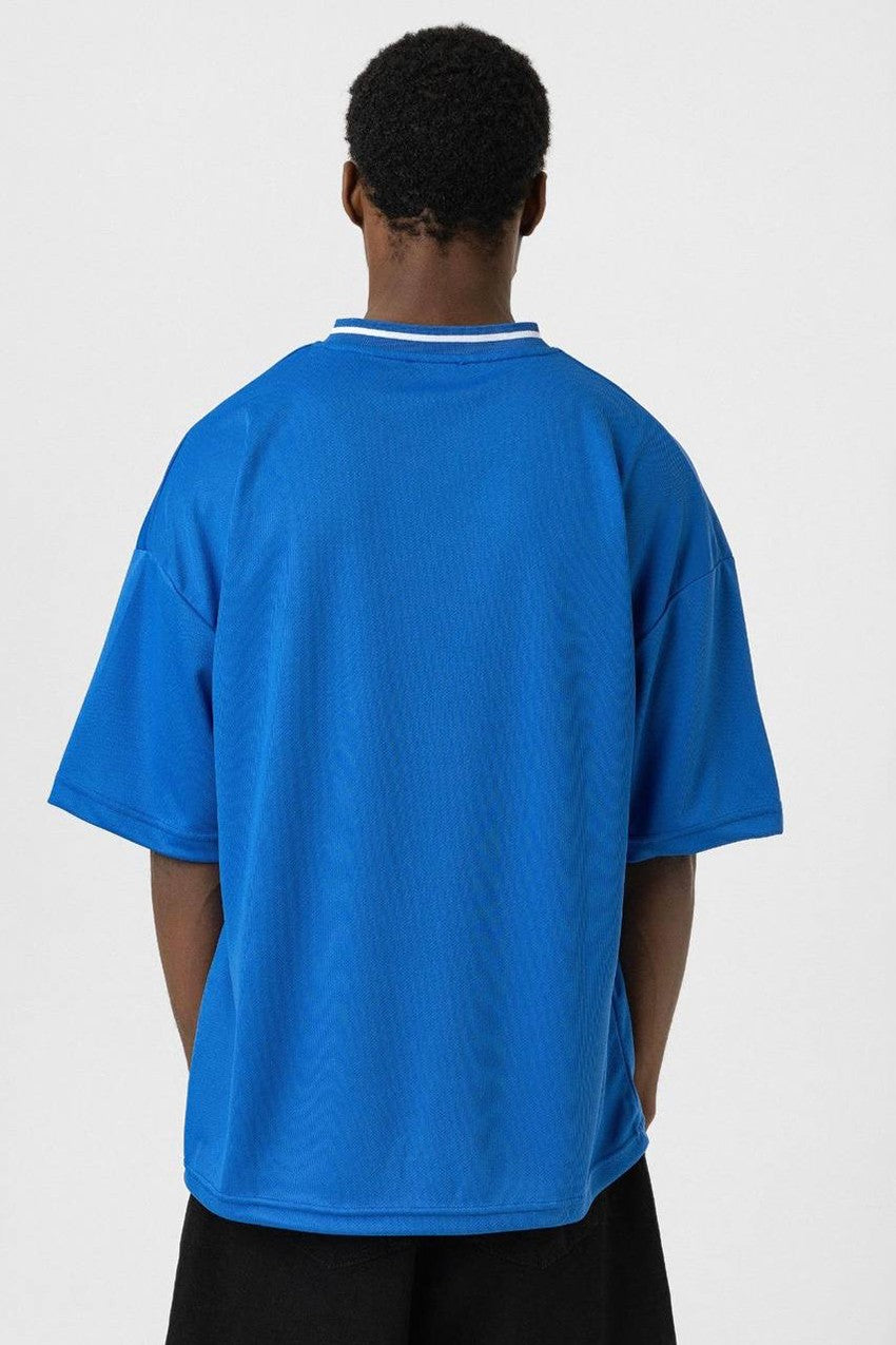 Men's Premium Blue Tee: Jersey Style V3
